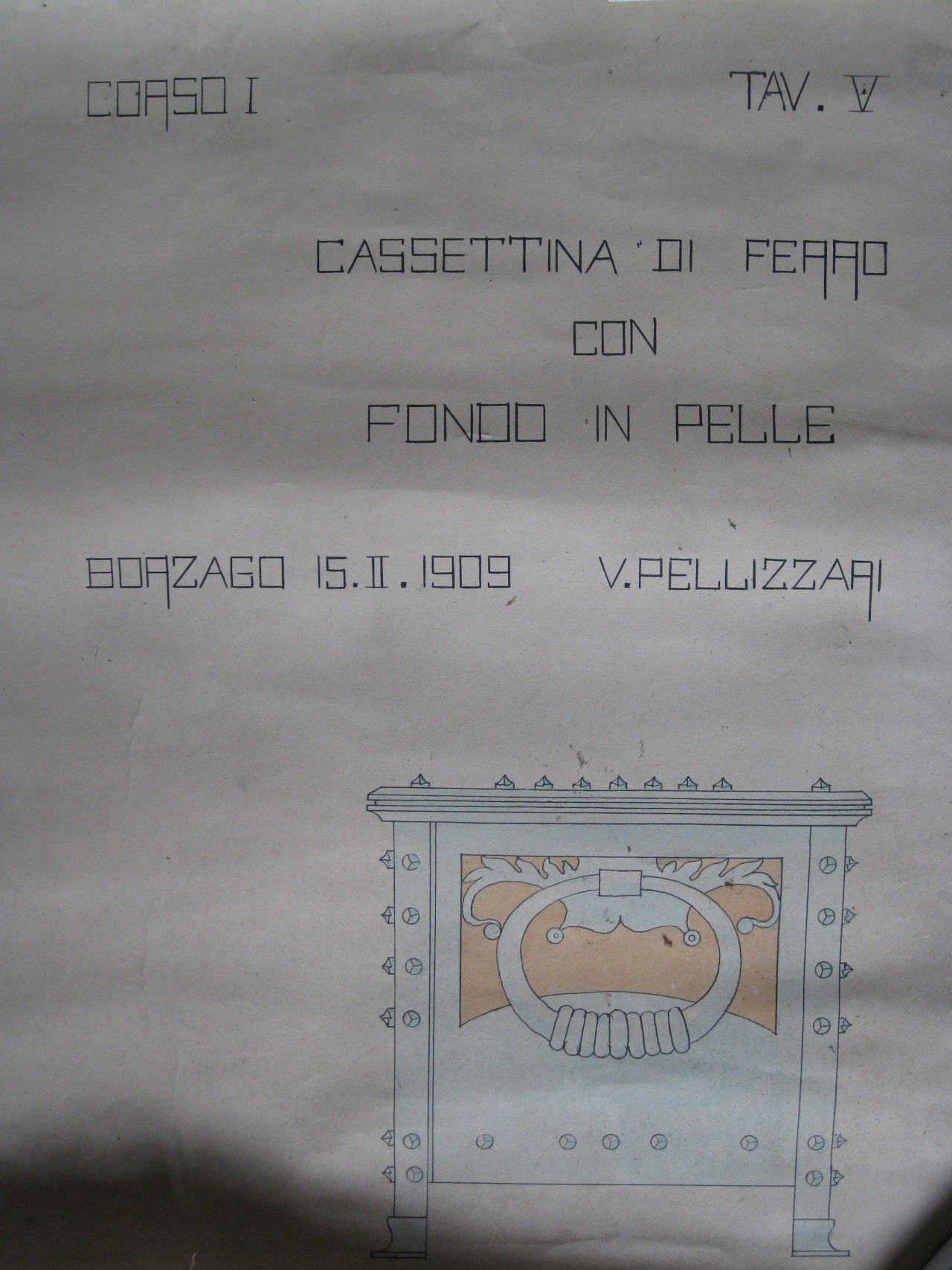 Progettazione grafica con colori pastello